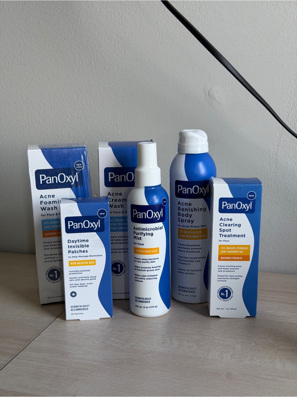 Blue Acne Cleansing & Treatment Set